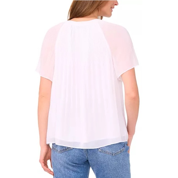 Women's Flutter Sleeve Top - Picture 3 of 8